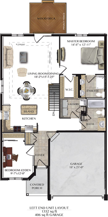 Listowel Town Home End Unit 2